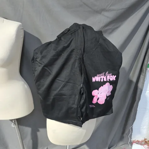 WHITE FOX BLACK LIMITED EDITION SHORTS-SIZE S 