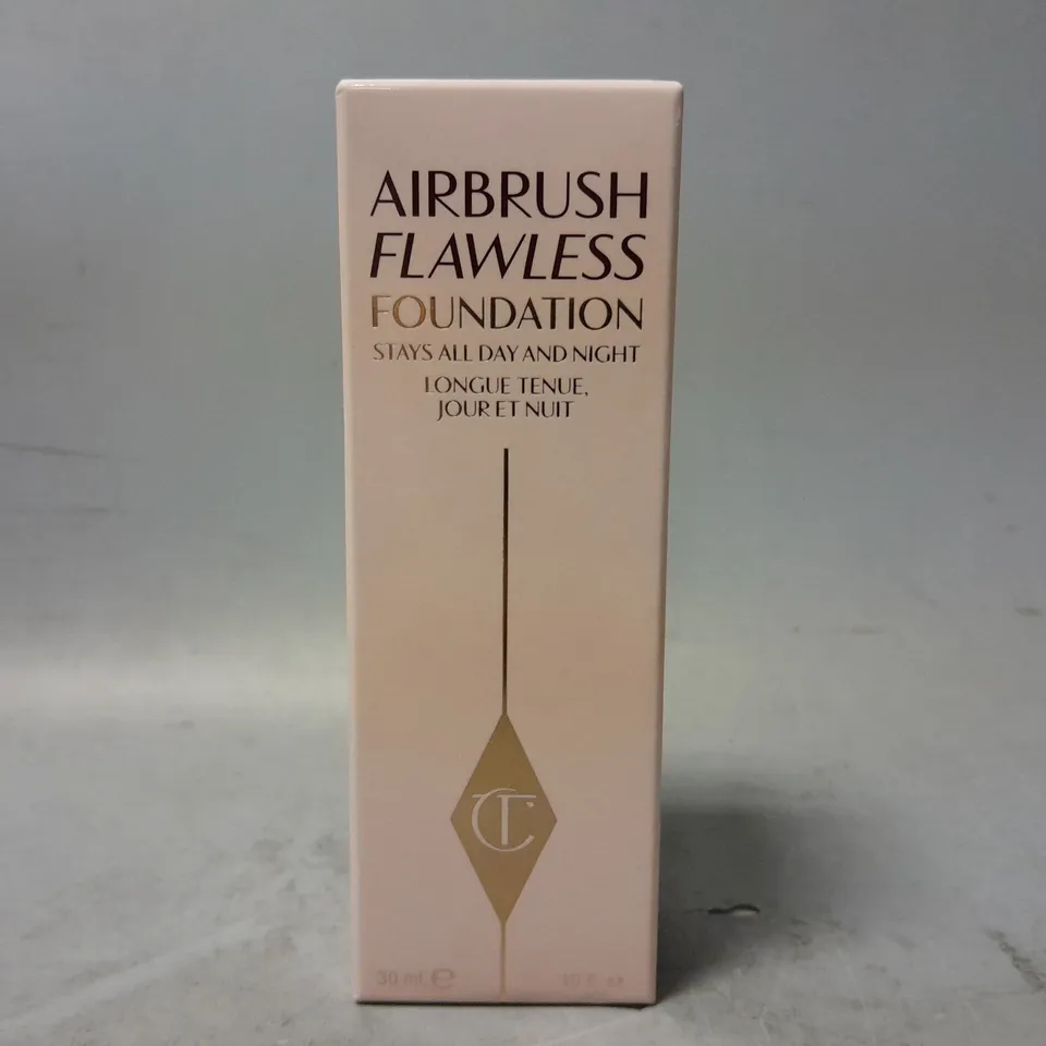 SEALED CHARLOTTE TILBURY AIRBRUSH FLAWLESS FOUNDATION 30ML #10 COOL