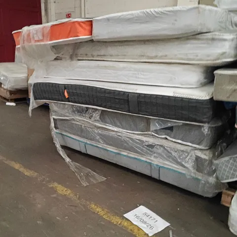 PALLET CONTAINING APPROXIMATELY 8 MATTRESSES SIZES VARY