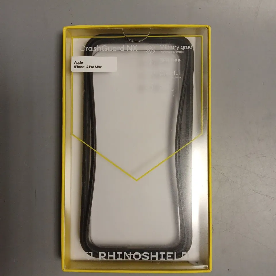 BOXED RHINOSHIELD CRASH GUARD NX PROTECTIVE CASE FOR IPHONE 14 PRO MAX 