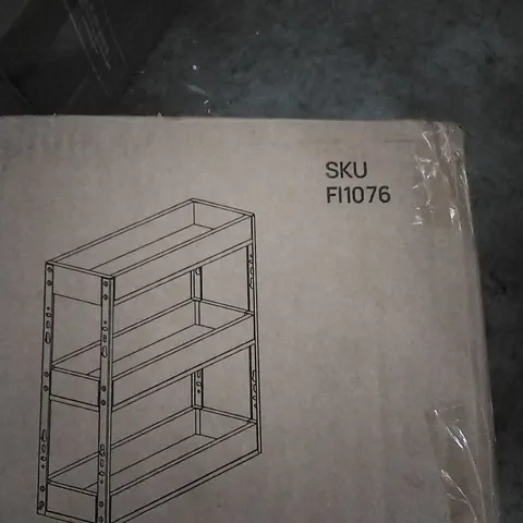 BOXED LIFE IDEAS STAINLESS STEEL PANEL LATERAL BASKET