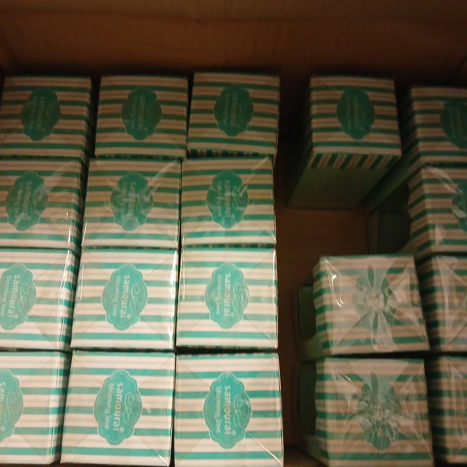 BOX OF APPROX 20 SAMOURAI BLOOMING LOVE EAU DE PARFUM - 50ML