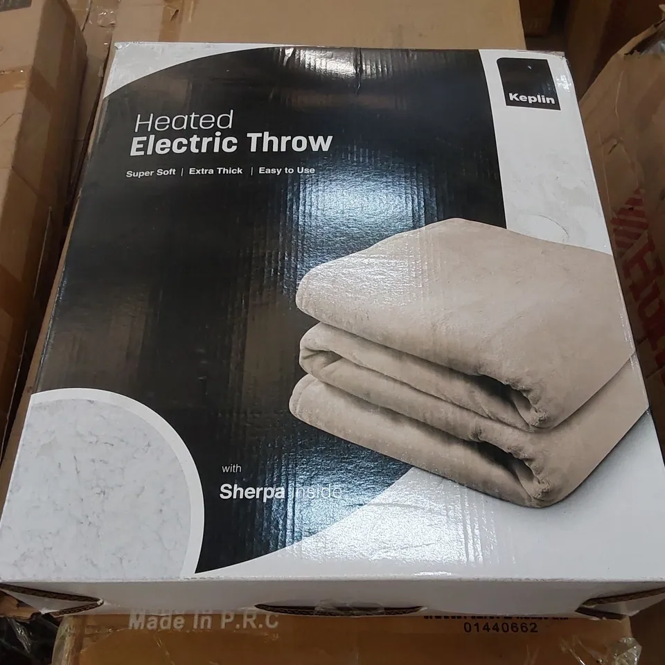 BOXED KEPLIN ELECTRIC HEATED THROW