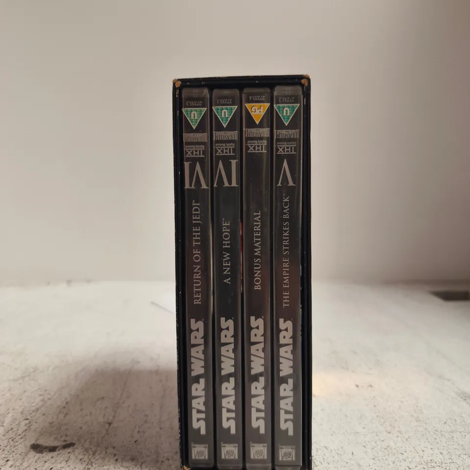 STAR WARS TRILOGY DVD BOX SET – 4-DISC EDITION