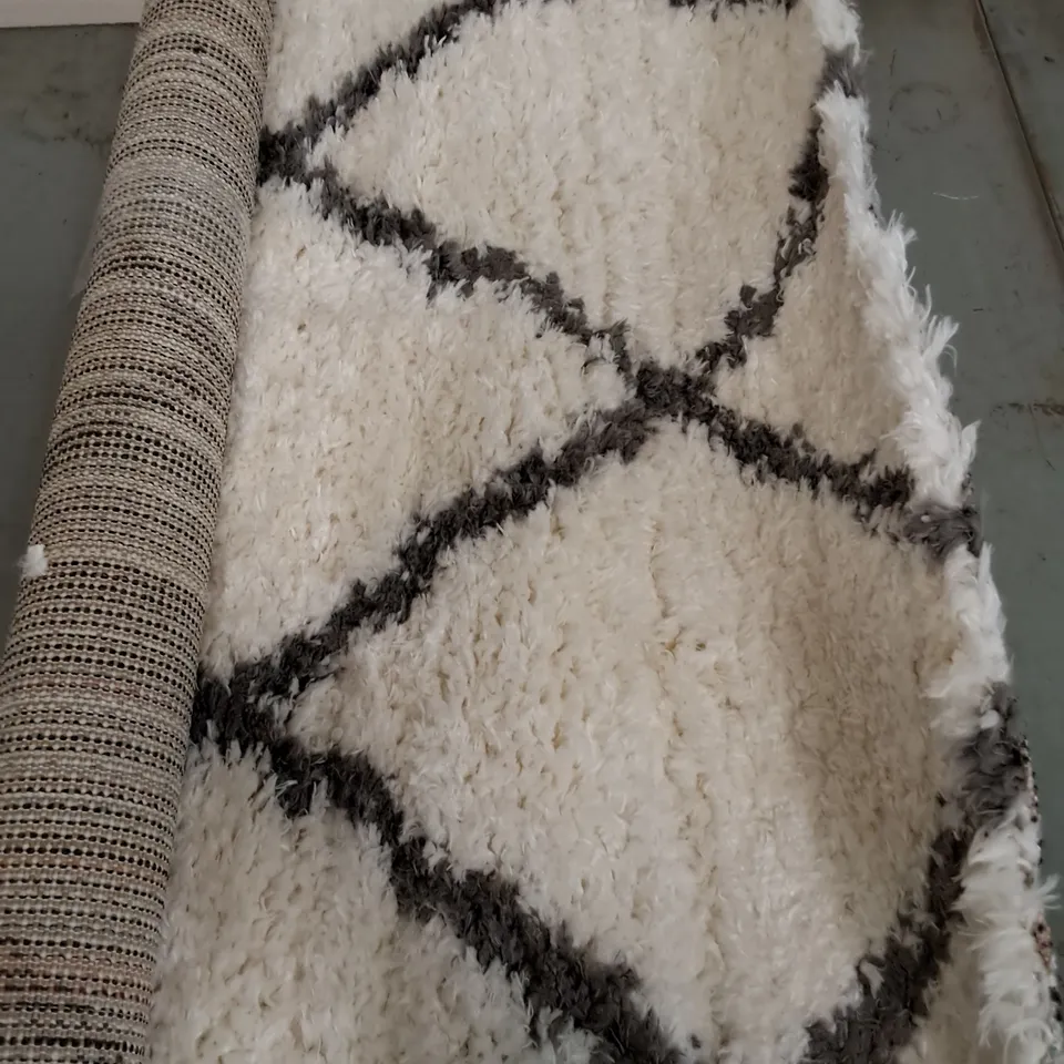 BRAND NEW PACO MAGHREB RUG IN CREAM - 80X150CM