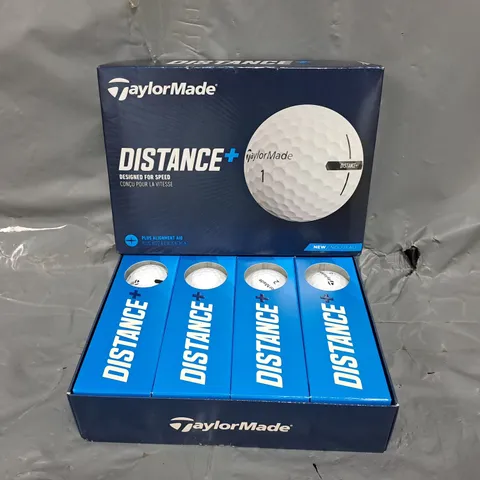 TAYLORMADE DISTANCE+ SET OF 12 GOLF BALLS