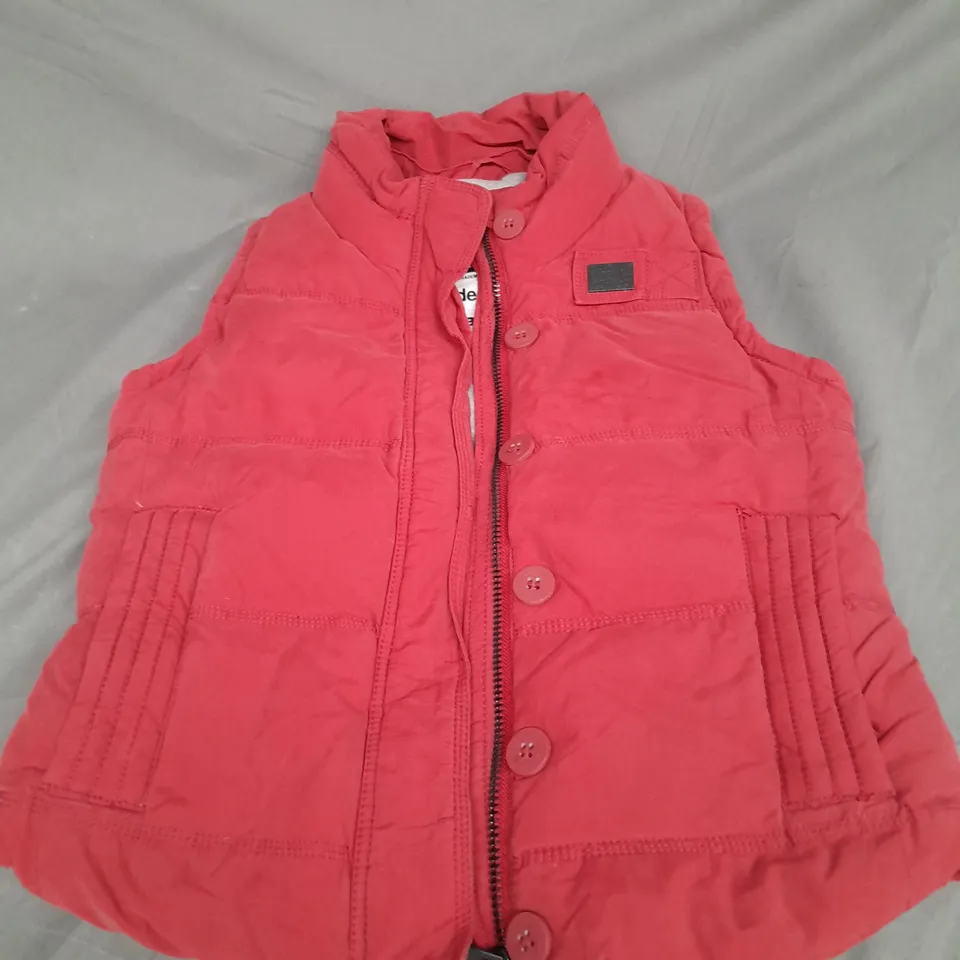 SUPERDRY ACADEMY GILET IN RED SIZE L