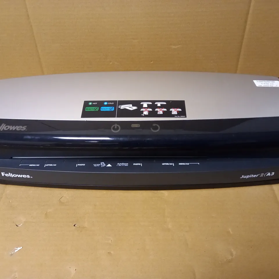 FELLOWES JUPITER 2 A3 LAMINATOR 