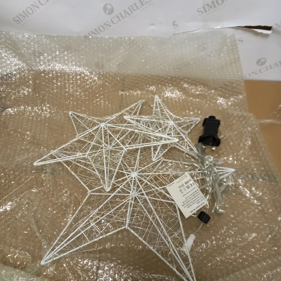 SET OF TWINKLING STAR CHRISTMAS LIGHTS  RRP £39.99