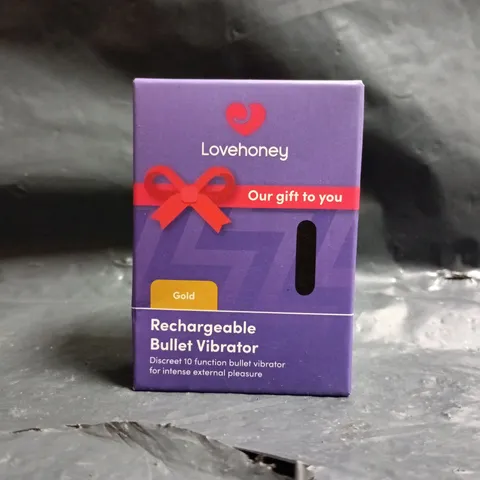BOXED LOVEHONEY RECHARGEABLE BULLET VIBRATOR