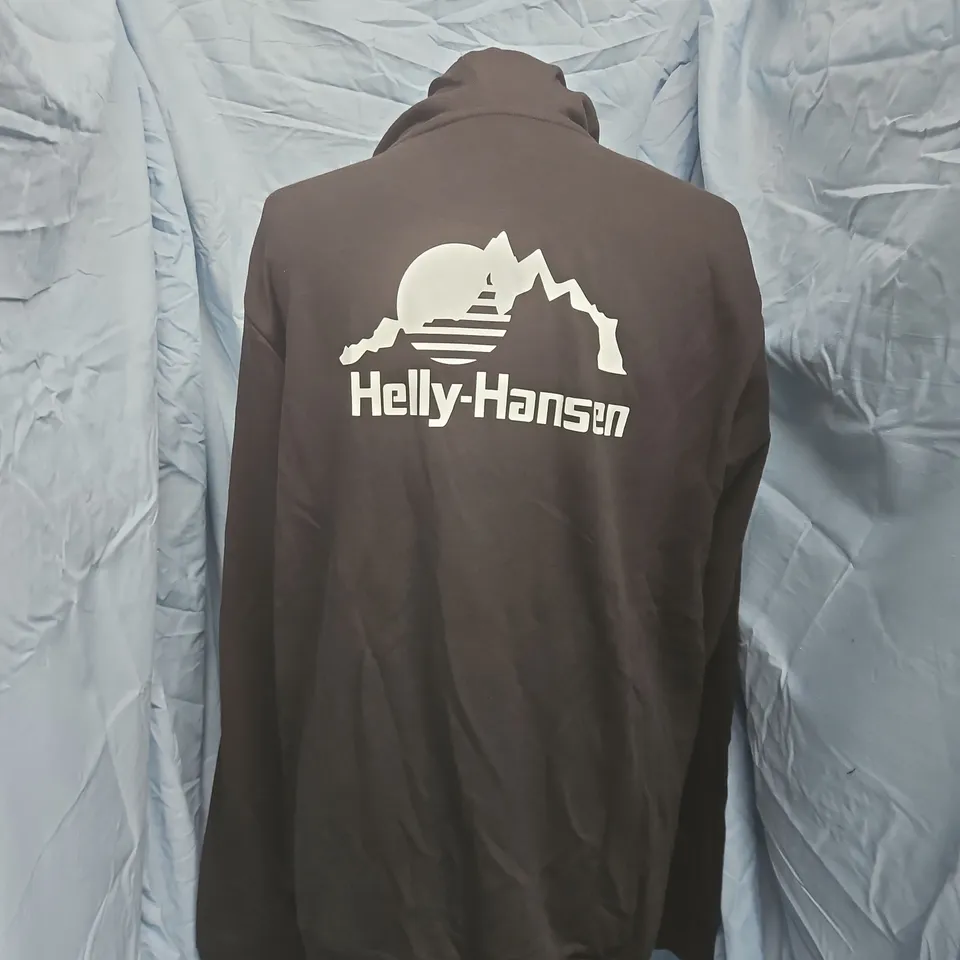 HELLY HANSEN HOODIE – BLACK, UK LARGE (L/G), REGULAR FIT