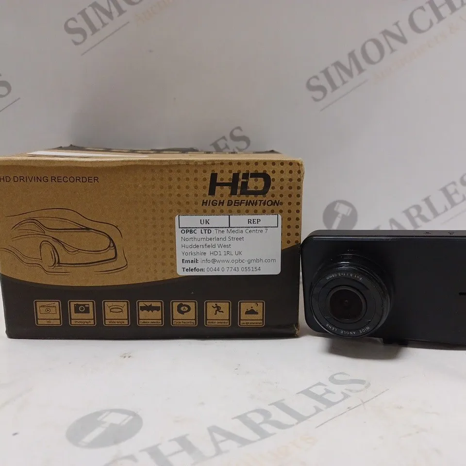 BOXED UNBRANDED HD DRIVING RECORDER