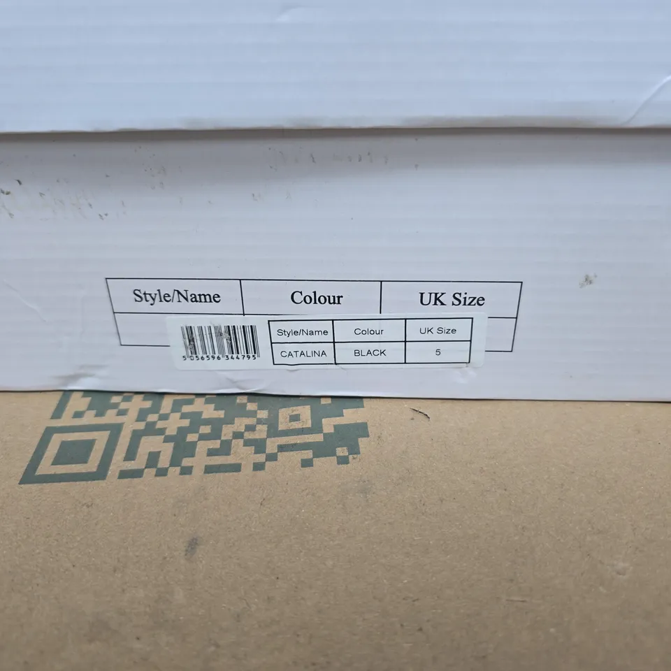 E. SHOES BY EMMA CATALINA BLACK BOOTS – UK SIZE 5