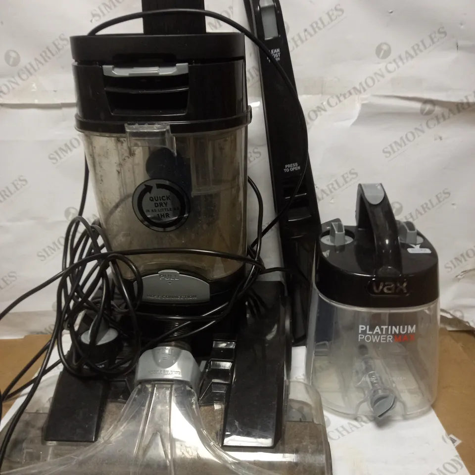 VAX PLATINUM POWER MAX CARPET CLEANER