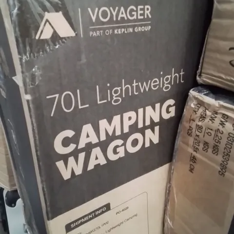 BOXED VOYAGER 70L LIGHTWEIGHT CAMPING WAGON 