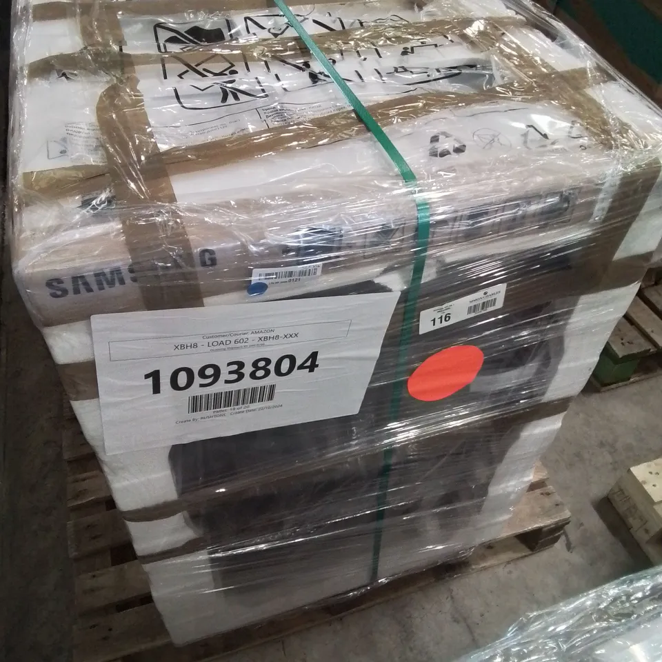 PALLET CONTAINING 2 RAW ELECTRICAL ITEMS TO INCLUDE: