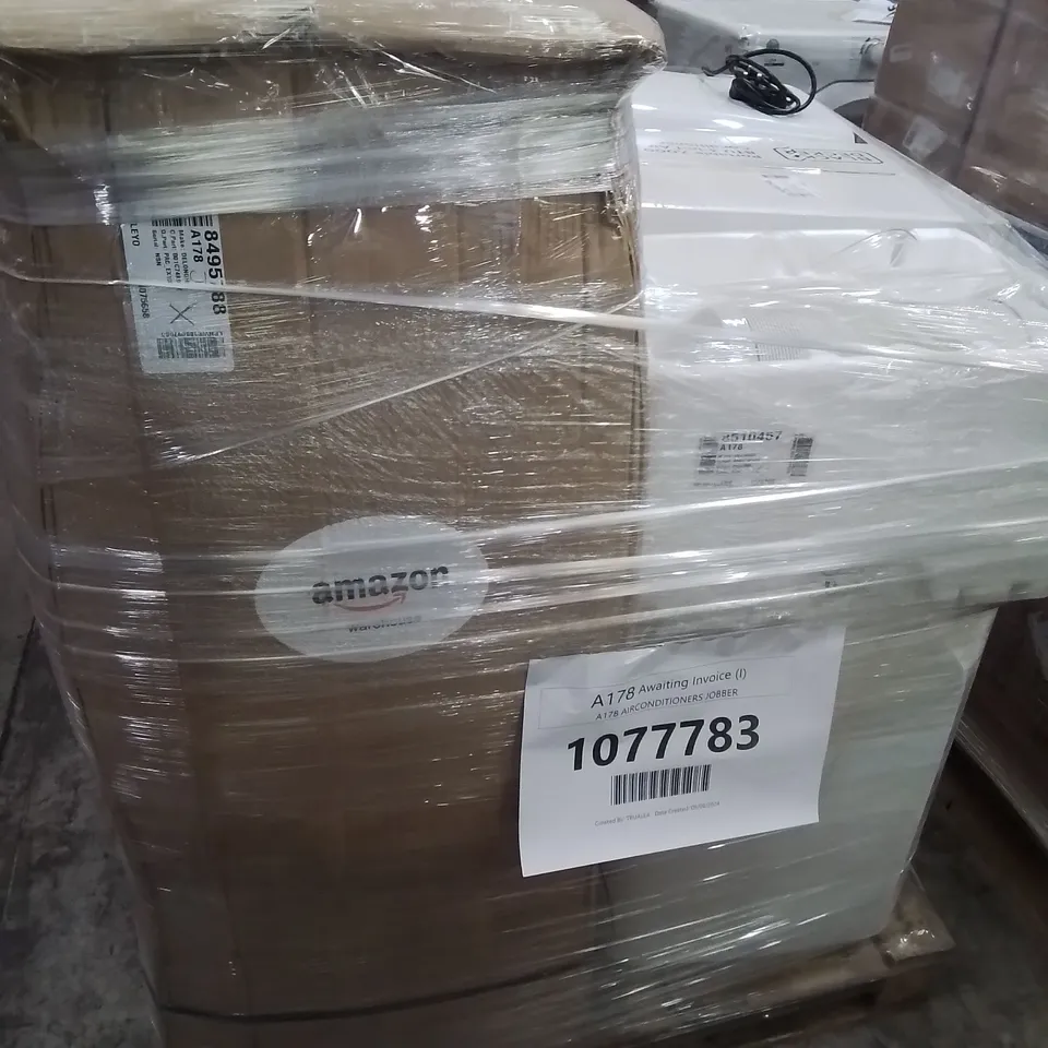 PALLET OF APPROXIMATELY 7 UNPROCESSED RAW RETURN HOUSEHOLD AND ELECTRICAL GOODS TO INCLUDE;