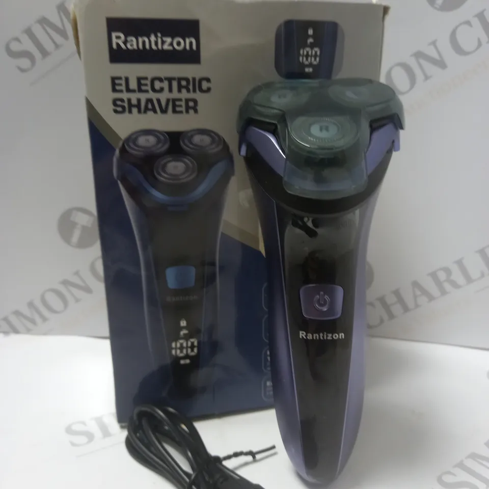 BOXED RANTIZON ELECTRIC SHAVER 