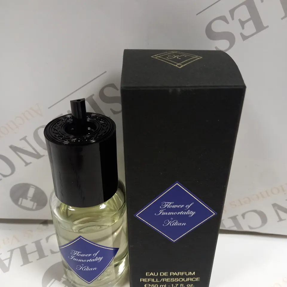 BOXED KILIAN FLOWER OF IMMORTALITY EAU DE PARFUM REFILL SPRAY 50ML