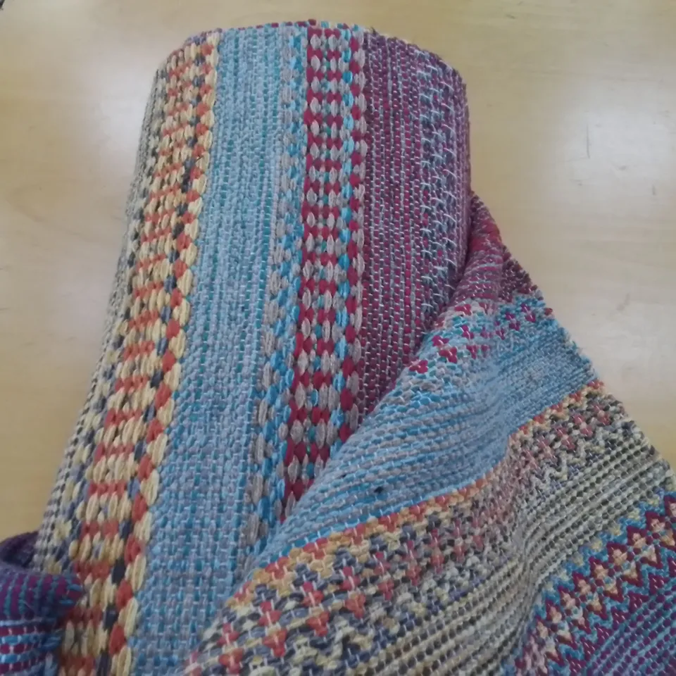 SAFFRON HANDMADE KILIM COTTON PINK RUG