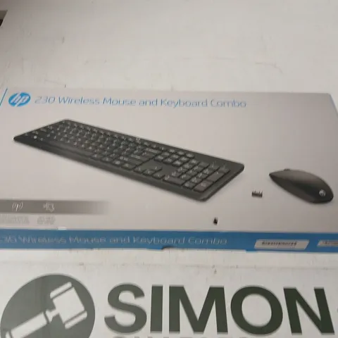 HP 230 WIRELESS KEYBOARD AND MOUSE COMBO