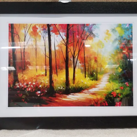 MAGICAL FOREST VOL.1 ABSTRACT - SINGLE PICTURE FRAME
