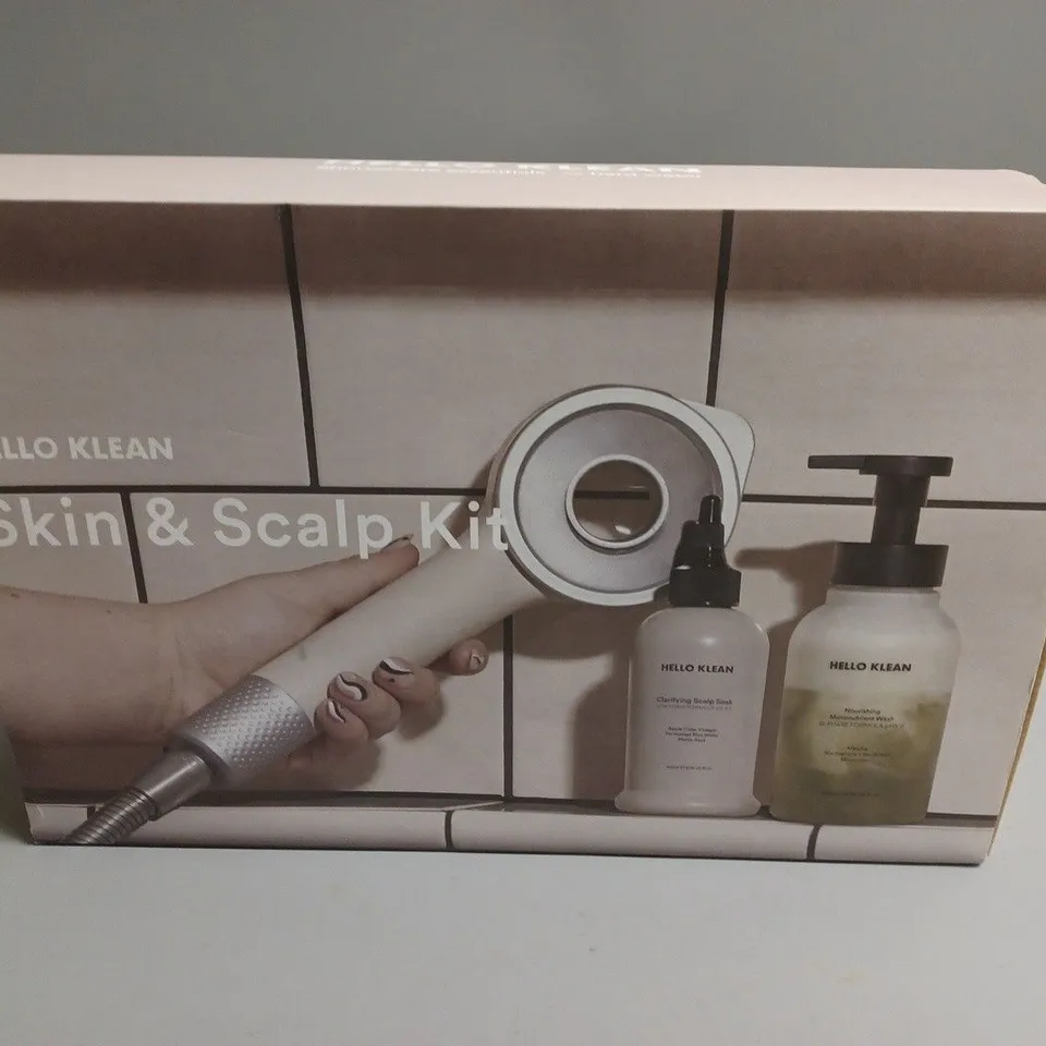 BOXED HELLO KLEAN SKIN & SCALP KIT