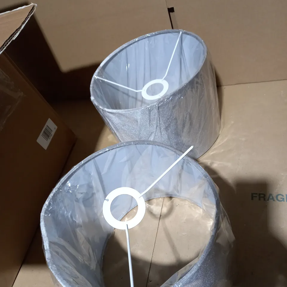 JULIEN MACDONALD SET OF 2 ROUND TABLE LAMPS