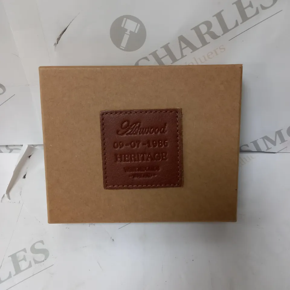 BOXED ASHWOOD HERITAGE WALLET - TAN.