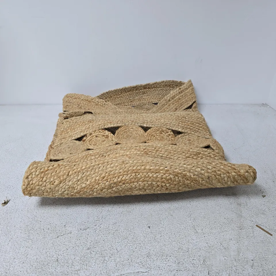 AVGARI BRAIDED JUTE RUG SIZE UNSPECIFIED