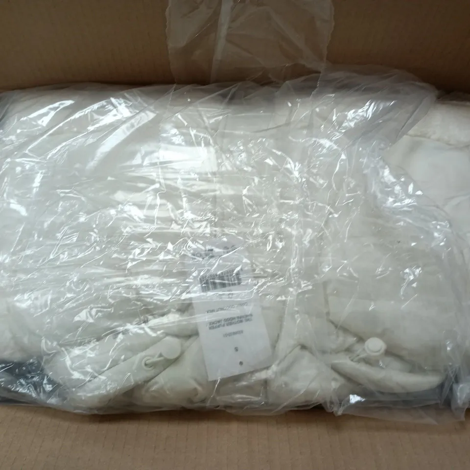 BOX OF APPROXIMATELY 2 ASSORTED THE MOTHER PUFFER SHERPA HOOD JACKET IN VARIOUS SIZES