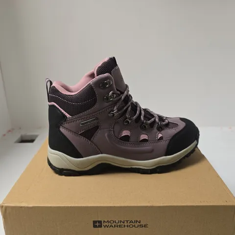 MOUNTAIN WAREHOUSE ADVENTURER WOMENS WATERPROOF WALKING BOOTS SIZE 6 BOXED