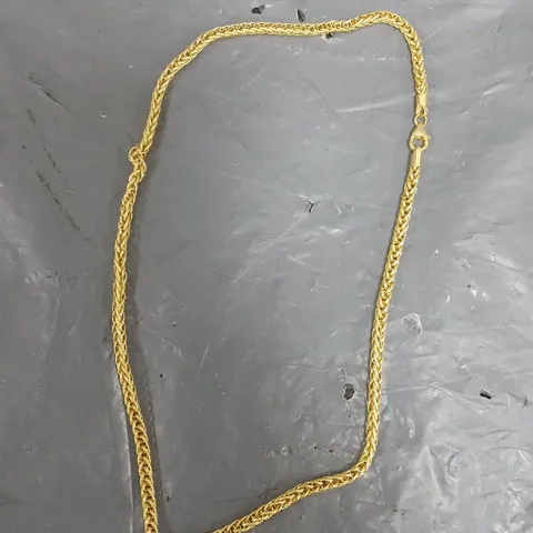 LOVE GOLD 9CT YELLOW GOLD LIGHTWEIGHT ROPE CHAIN