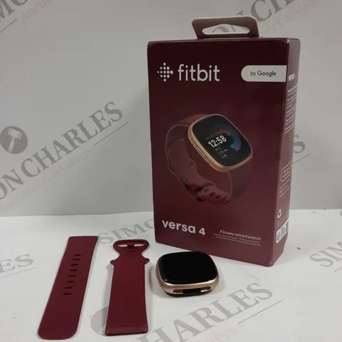 BOXED FITBIT VERSA 4 FITNESS TRACKER SMART WATCH 
