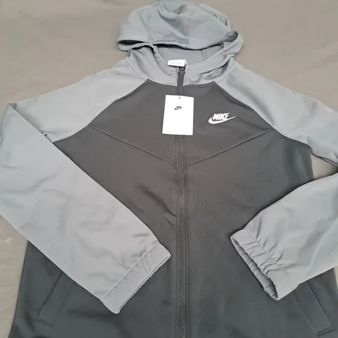 NIKE FULL ZIP CASUAL JACKET SIZE L - KIDS