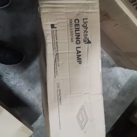 BOXED LIGHTSIN CEILING LAMP 