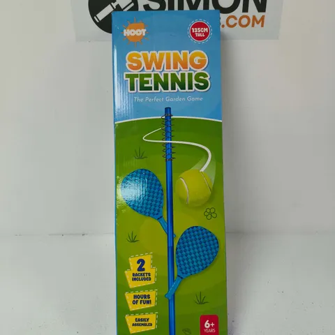 SWING TENNIS GARDEN GAME – BOXED TOY (2 RACKETS INCLUDED), 6+