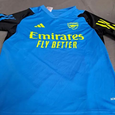 ADIDAS ARSENAL KIDS FOOTBALL SHIRT - 9-10 YEARS