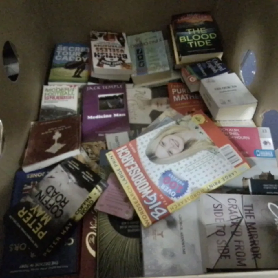 LARGE QUANTITY OF ASSORTED BOOKS TO INCLUDE MAURICE KEEN MEDIEVAL EUROPE, CONQUERING THE IMPOSSIBLE, DON WINSLOW THE POWER OF THE DOG AND VARIOUS CHILDREN'S BOOKS