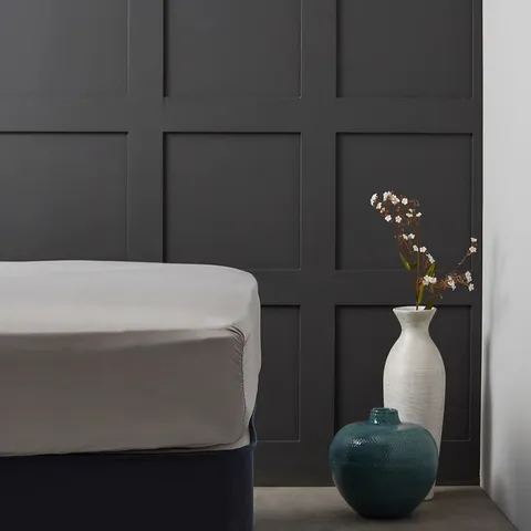 NORTHERN NIGHTS 300TC 100% COTTON SATEEN SET OF 2 DEEP POCKET FITTED SHEETS