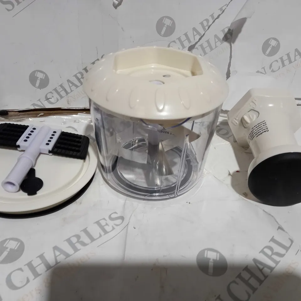 5 BLADE FOOD PROCESSOR WHITE