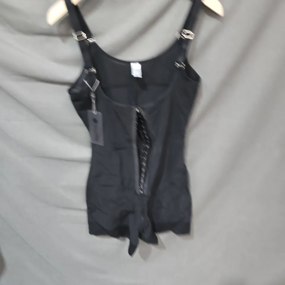YIANNA BLACK BODYSUIT SHAPEWEAR, SIZE M