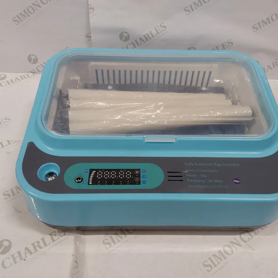 BOXED 24 EGG FULLY AUTOMATIC 75W EGG INCUBATOR (1 BOX)