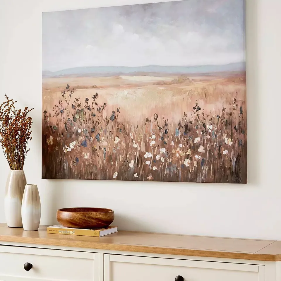 AUTUMNAL FIELD PRINTED CANVAS