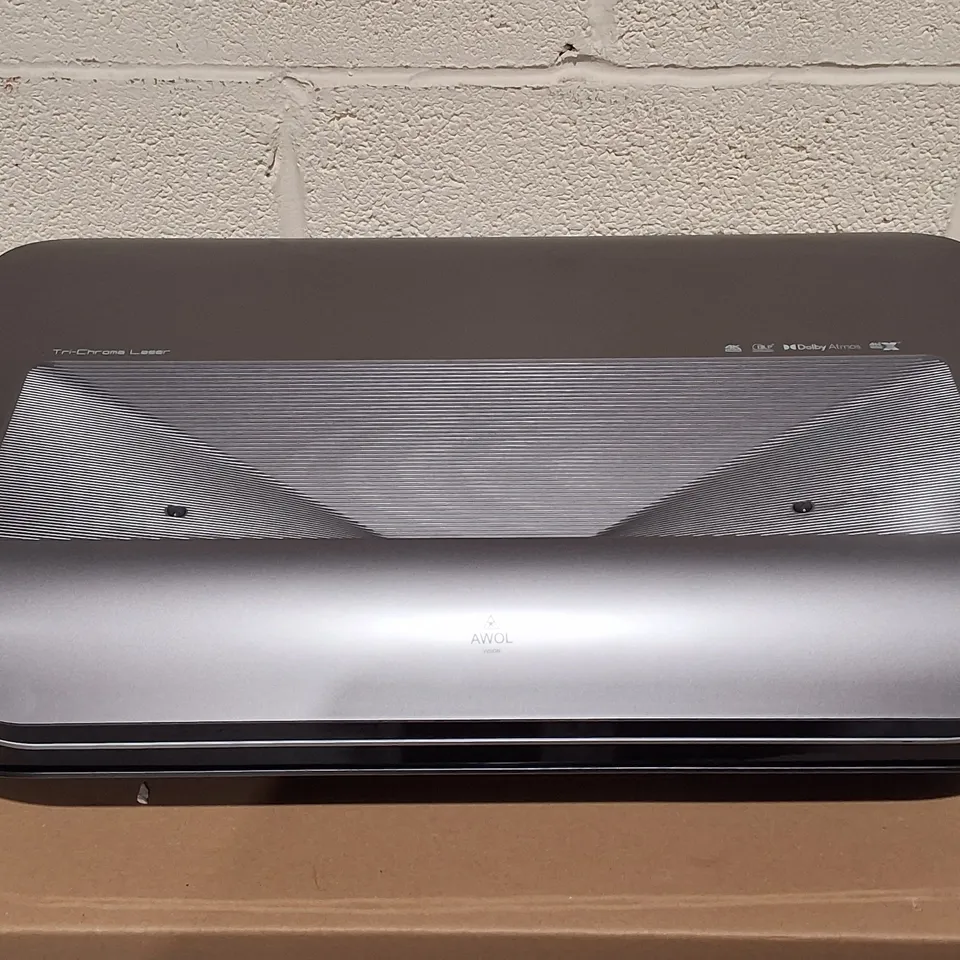 BOXED AWOL 4K TRI-CHROMA LASER PROJECTOR IN SILVER - LTV-2500