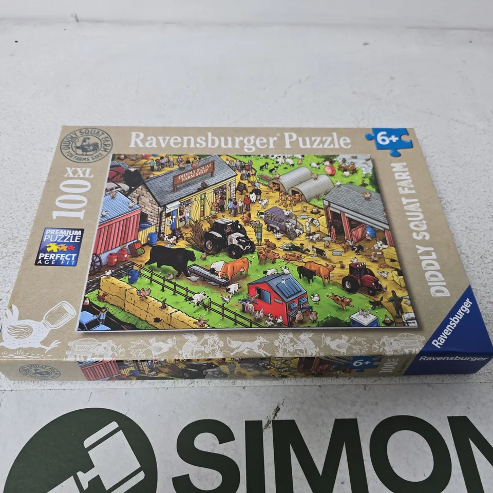 RAVENSBURGER PUZZLE 100 XXL – DIDDLY SQUAT FARM