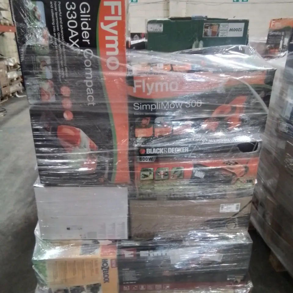 PALLET OF APPROXIMATELY 24 UNPROCESSED RAW RETURN HOUSEHOLD AND ELECTRICAL GOODS TO INCLUDE;