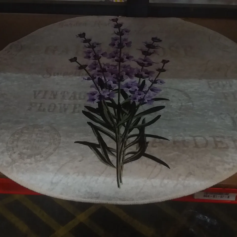 LAVENDER DJT BATHMAT 