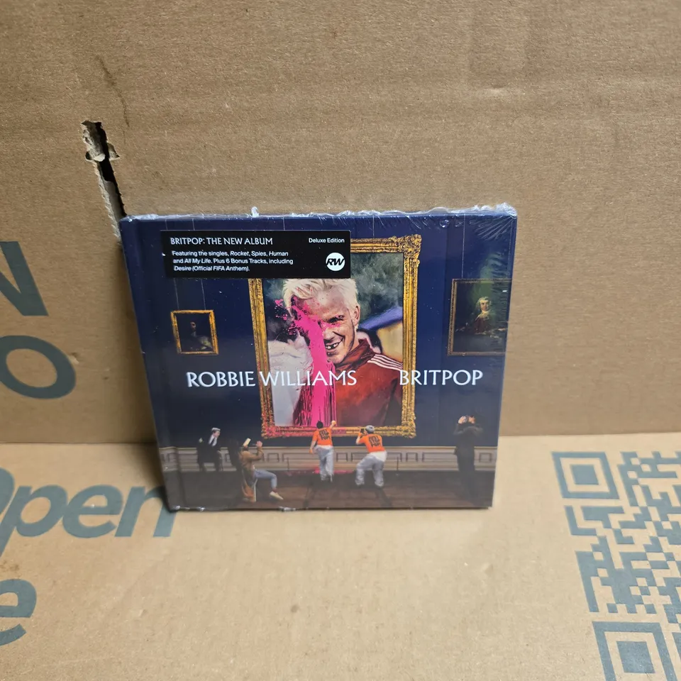 ROBBIE WILLIAMS BRITPOP DELUXE EDITION SEALED CD