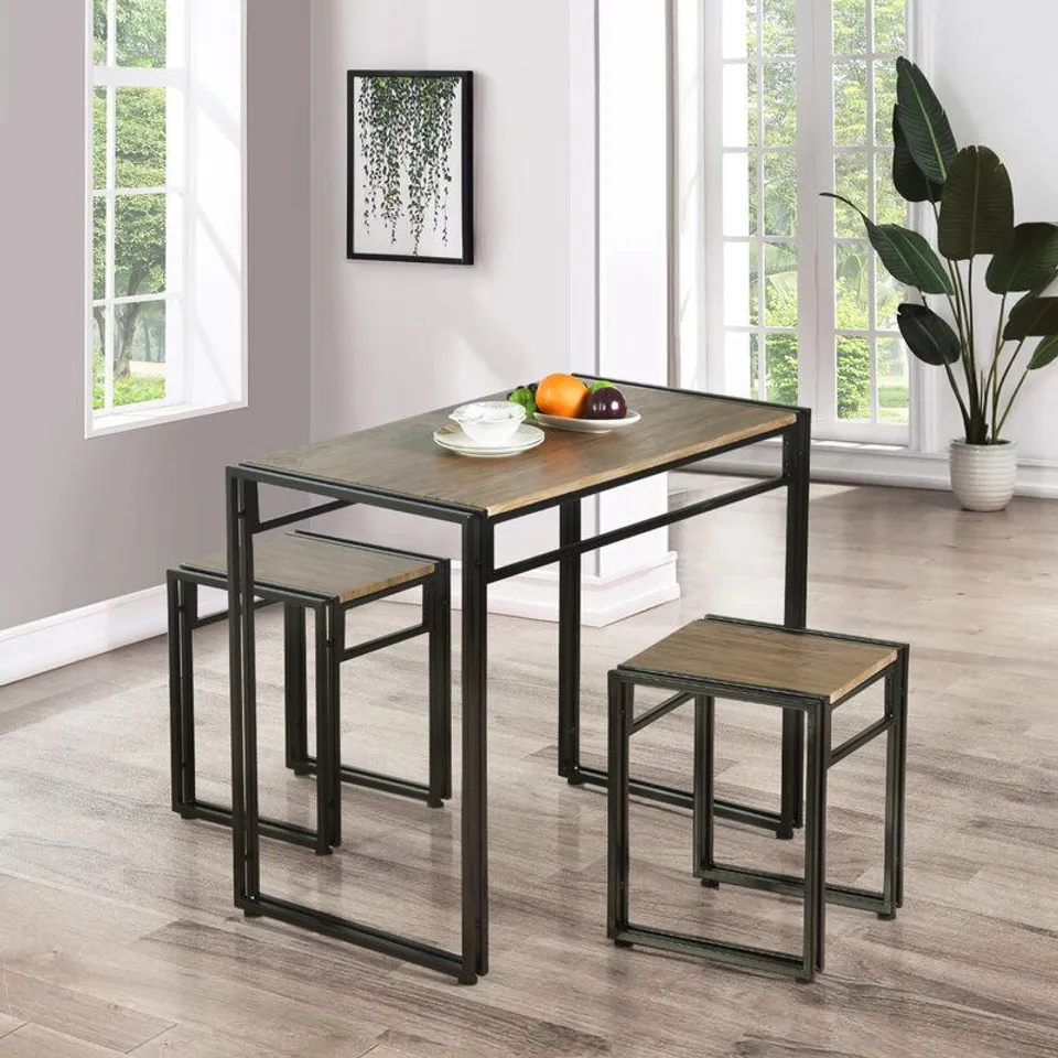 BOXED CHAPPELLE DINING SET WITH 2 CHAIRS 